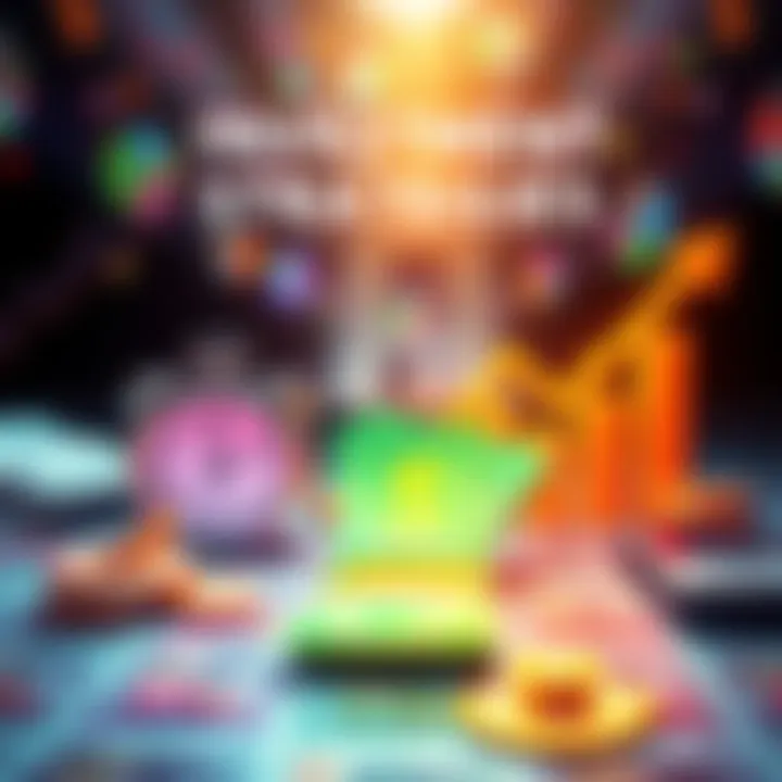 Different investment methods including lump sum, partial payments, and dollar-cost averaging depicted with icons like money, clock, and rising graph.