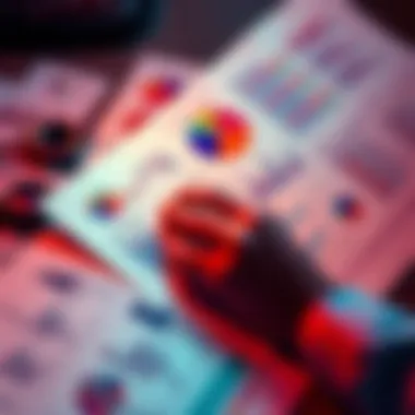 A person reviewing financial documents and charts related to investments and Capital Gains Tax changes.