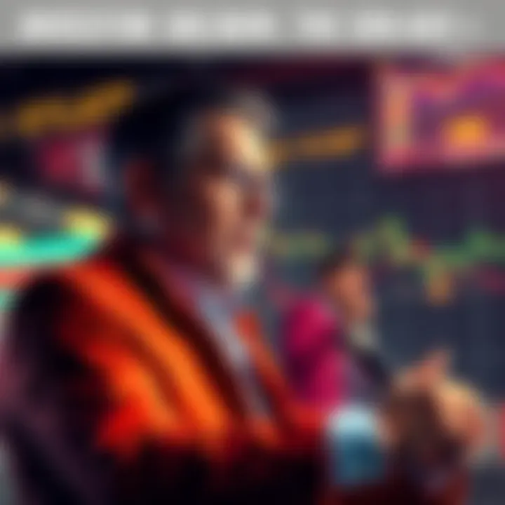 Investor sharing news about upcoming purchases amid market concerns