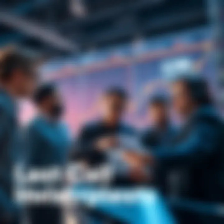 A group of investors examining stock charts and trends, discussing a recent investment opportunity.