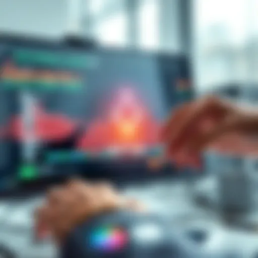 A person transferring IOTA to a Ledger wallet on a computer screen, showcasing secure digital transactions.