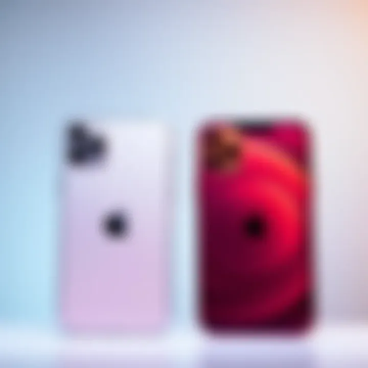 Comparison of iPhone 18 Pro Max and iPhone 17 Pro Max showing new colors and features
