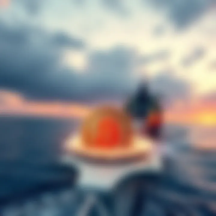 Iran Maritime Insurance Launch A ship navigating through the Strait of Hormuz with a digital Bitcoin symbol in the foreground, representing Iran's new maritime insurance platform.