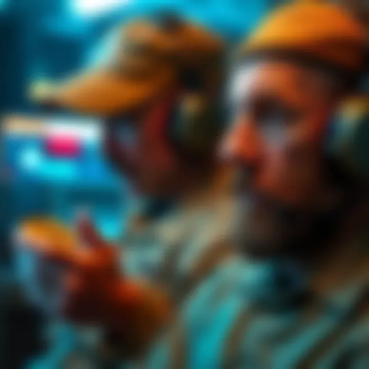 Israel Military Secrets and Cryptocurrency Betting Two individuals involved in cryptocurrency betting using military secrets, symbolizing security concerns in Israel.