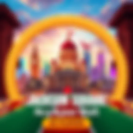 Colorful graphic announcing the Jackson Square auction, featuring iconic landmarks and the auction date.