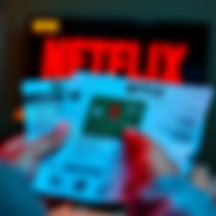 A Jade card holder showing a Netflix billing statement with no rebate indicated