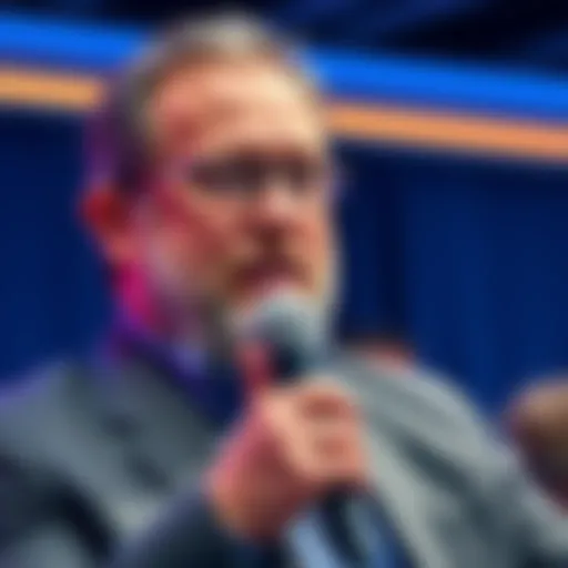 John Kikko speaking at Mighty DAO's Web3 Career Series about HBAR being the S&P 500 of crypto