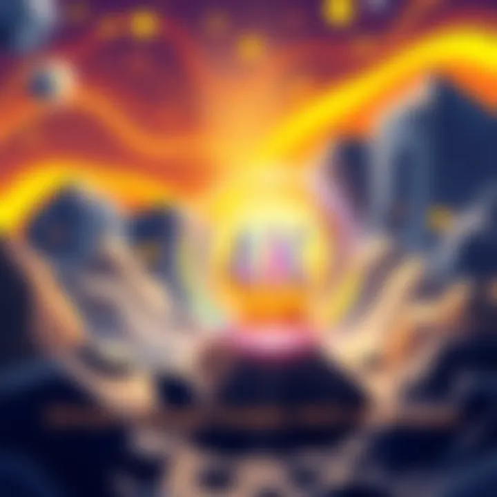 Illustration showing a visual representation of the limited Kaspa cryptocurrency supply, highlighting only a small portion remaining, symbolizing urgency for investors