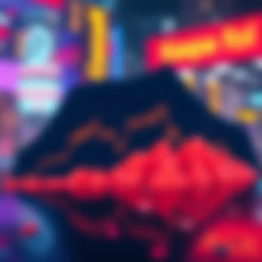 A chart showing the downward trend of Kaspa's value over time, indicating a significant drop today.