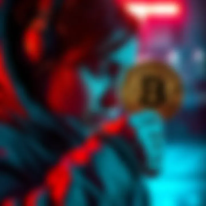 Savanah Guthrie's mother held for ransom with Bitcoin symbol nearby