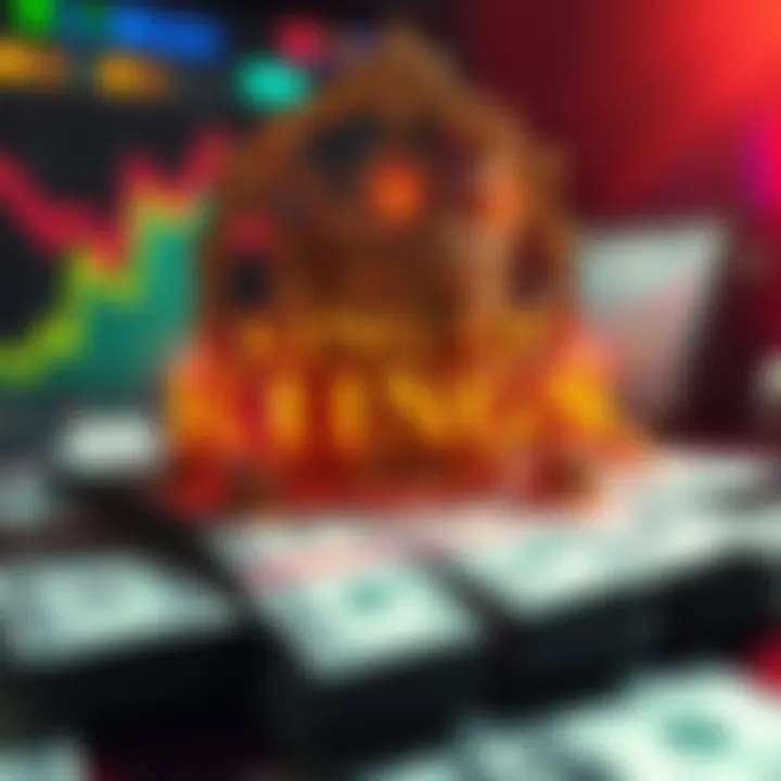 A graphic showing daily earnings and rental rate increases of the King of Kings, featuring dollar bills and charts.