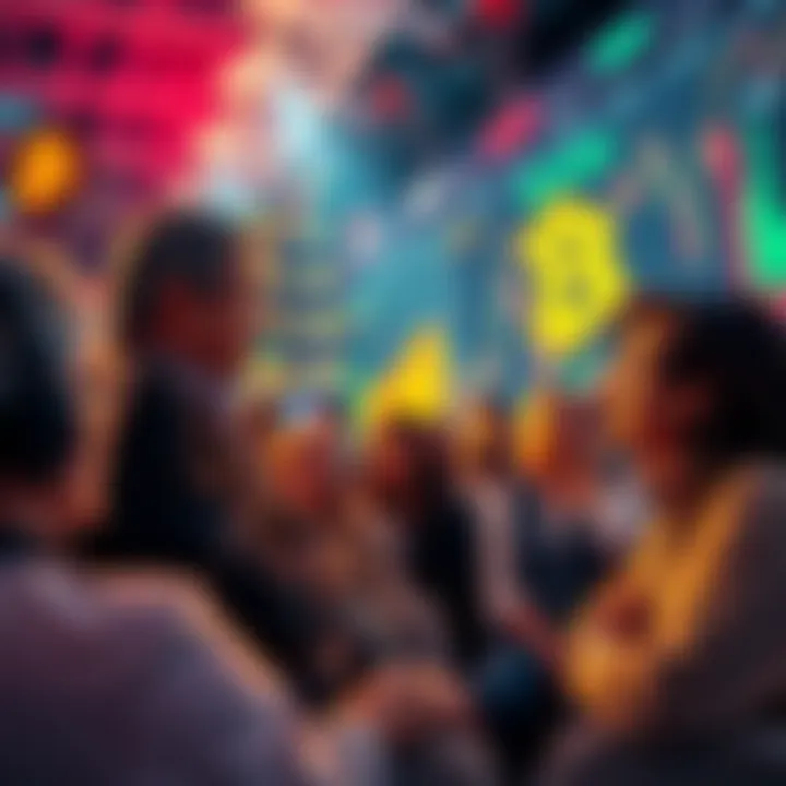 Bitcoin market concerns Robert Kiyosaki discussing Bitcoin buying strategy with a worried audience