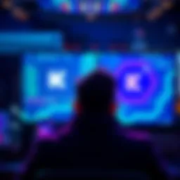 A person looking at a computer screen displaying Koinly and Kraken logos, concerned about data privacy.