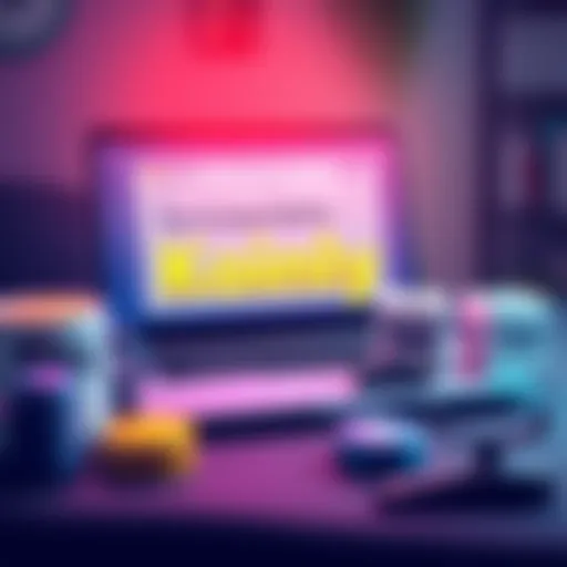 An illustration showing a laptop with Koinly interface and Italian tax symbols, representing the need for integration.