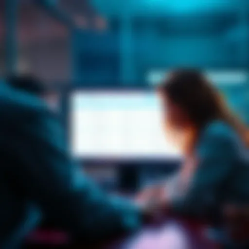 Frustrated people looking at a computer screen with Koinly tax reports not loading