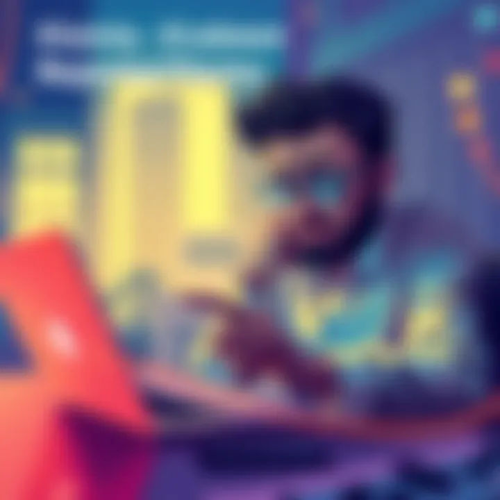 A person reviewing tax forms with Koinly software on a laptop, looking puzzled about Kraken transactions.