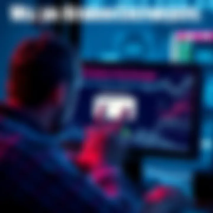 A frustrated person looking at a computer screen showing a frozen account message, symbolizing problems with Kraken Exchange.