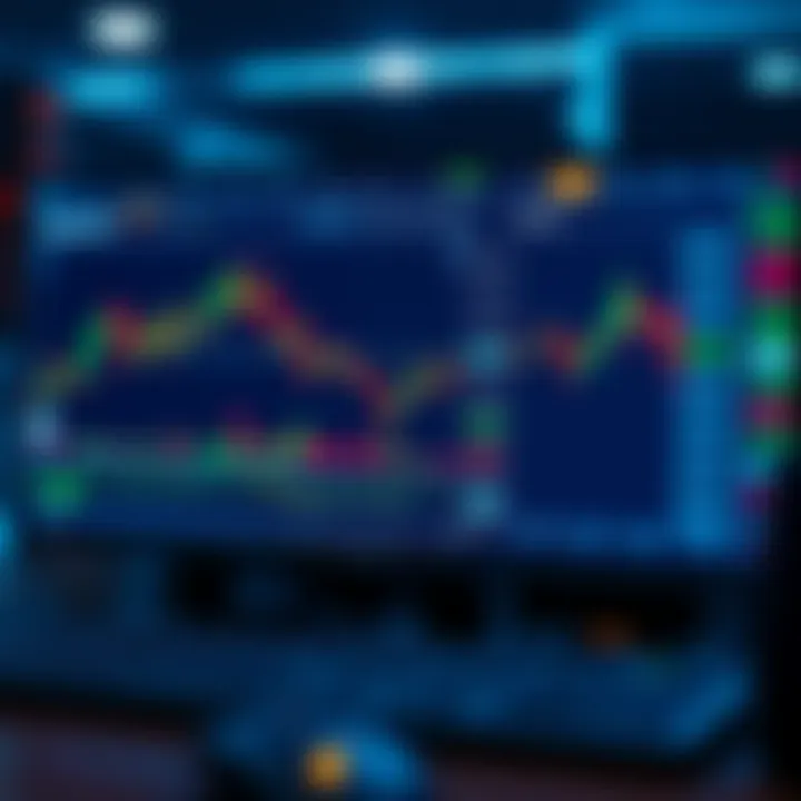 Kraken Pro Trading Interface Screenshot of the Kraken Pro trading interface showing charts and trading options