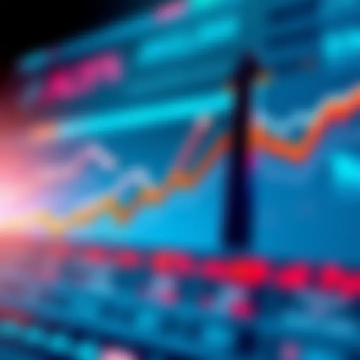 A chart illustrating key trends and insights from recent data, with upward arrows indicating growth and essential statistics highlighted.