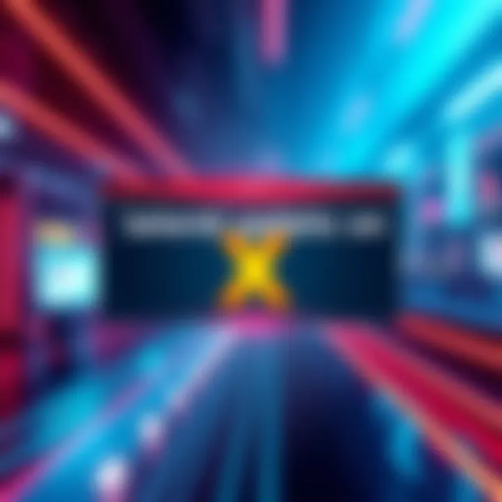 News headline about major developments on X with a graphic of a news bulletin