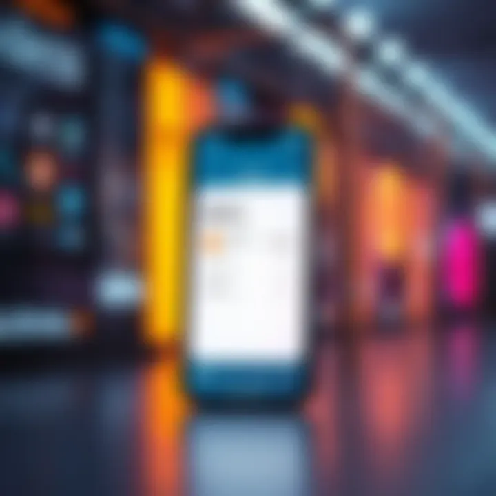 Showing the Ledger app open on an iPhone with a Hedera account displayed on the screen