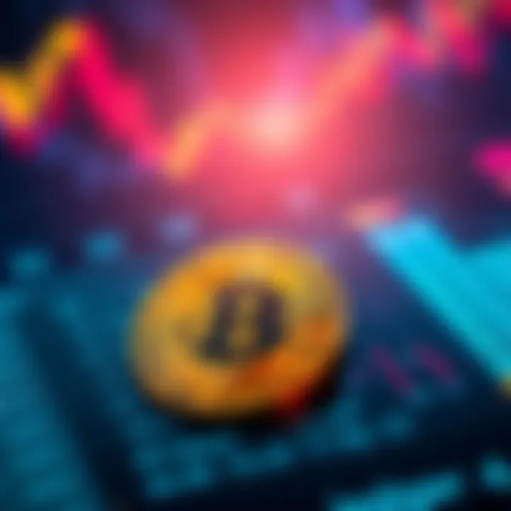 Ledger logo with a Bitcoin symbol showing a rising graph, highlighting Bitcoin's record high without any indication from Ledger, suggesting a lack of reporting.