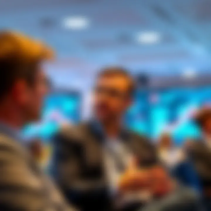 Leonardo Mondaine, an independent developer, speaking about on-chain financial architecture in a conference setting, with a focus on DeFi structures.