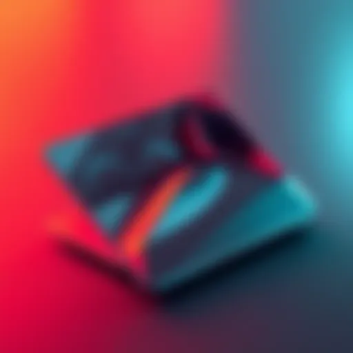 A lightweight foldable design showcased with a close-up view, emphasizing its sleek build and materials used.
