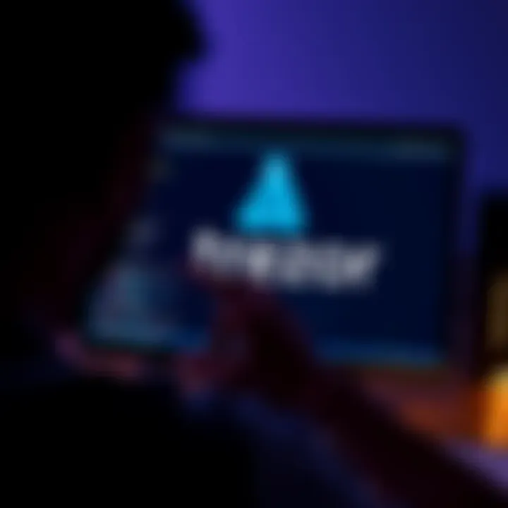 A person setting up their Trezor wallet on a Linux computer screen with the Trezor logo visible, showcasing a smooth transition from Windows.