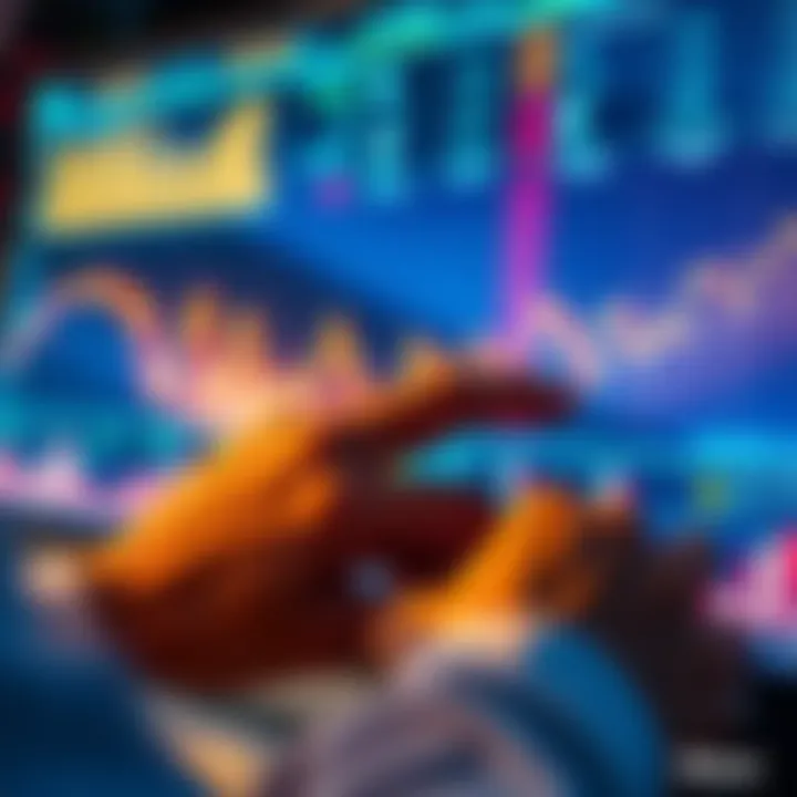 Liquidity Fee Strategies A person analyzing financial charts and graphs while considering strategies to reduce liquidity fees and optimize returns