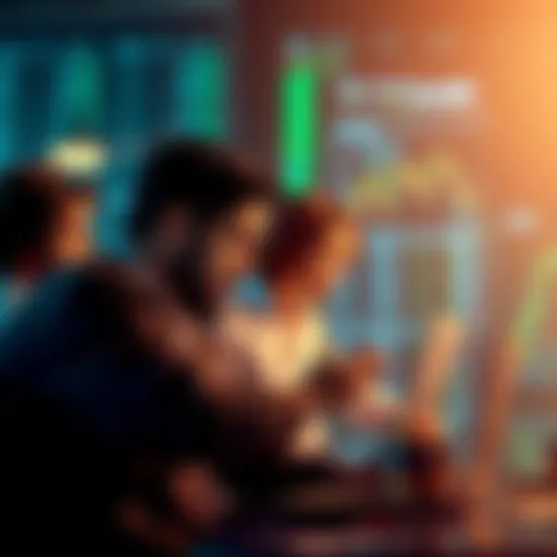People discussing trading strategies and market trends related to Litecoin on a digital platform
