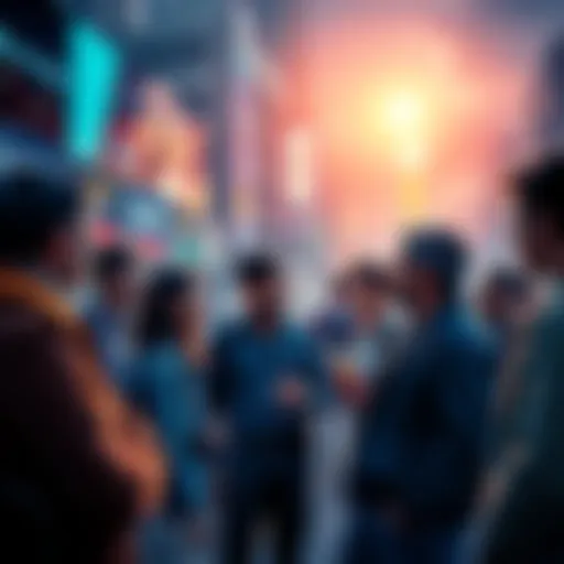 People engaged in conversation about Litecoin trading strategies and market insights