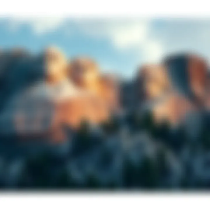A mountain with four carved figures representing iconic figures in the Litecoin community, with Chuck Norris leading the tribute.