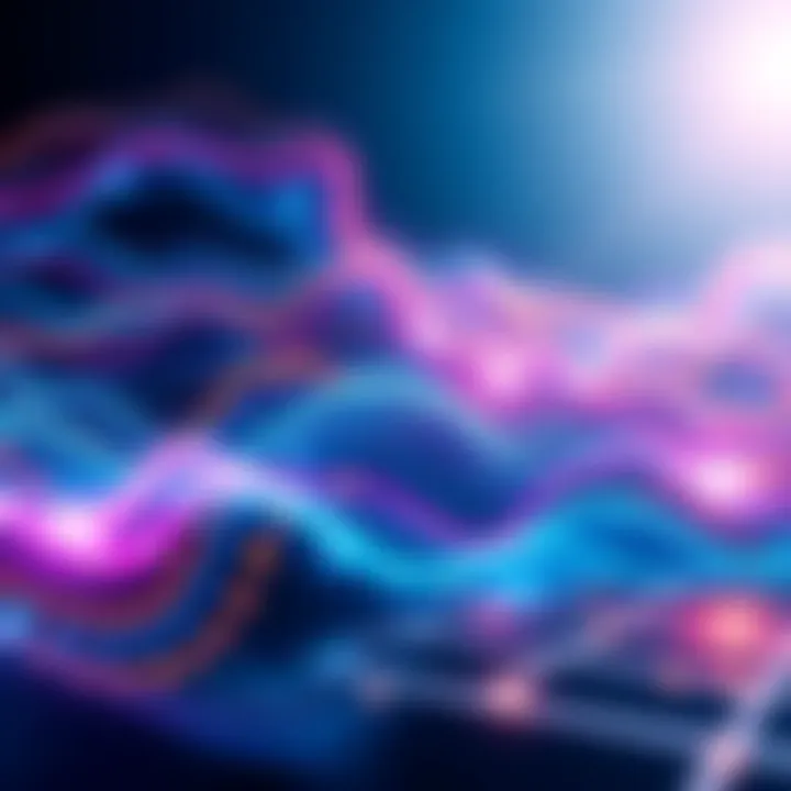 Graphic representation of the LLLFFFFFGGGGG phenomenon with colorful waves and patterns illustrating its impact on the community.