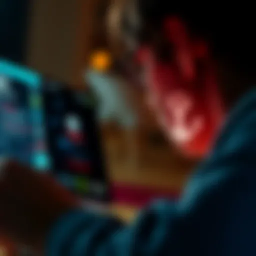 A person frustrated while trying to log into the Kraken app on a new smartphone, showing a login screen with error messages.