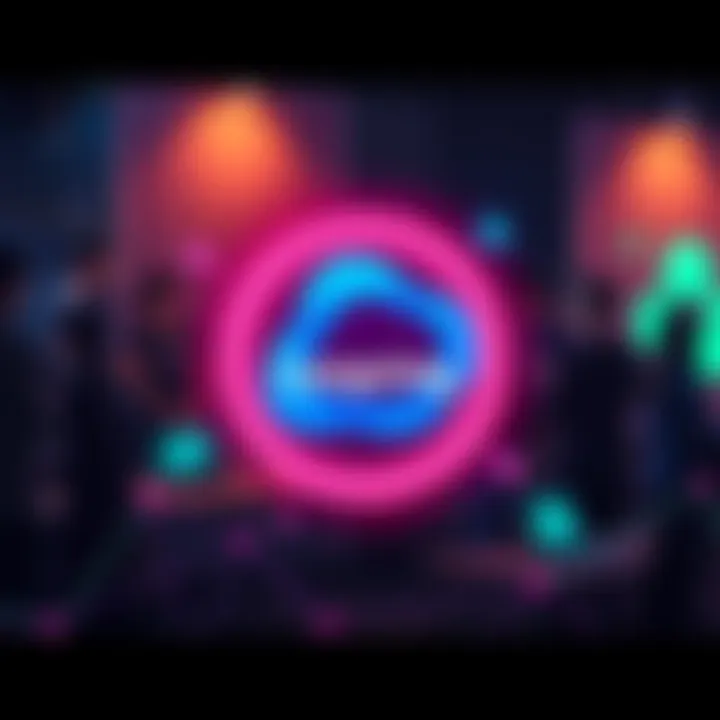 A graphic showing Loopring logo and recent project updates with community discussions in the background