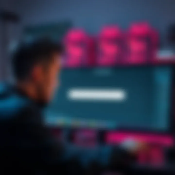 A frustrated person staring at a computer screen showing a zero balance, symbolizing loss in cryptocurrency mining after years of effort.