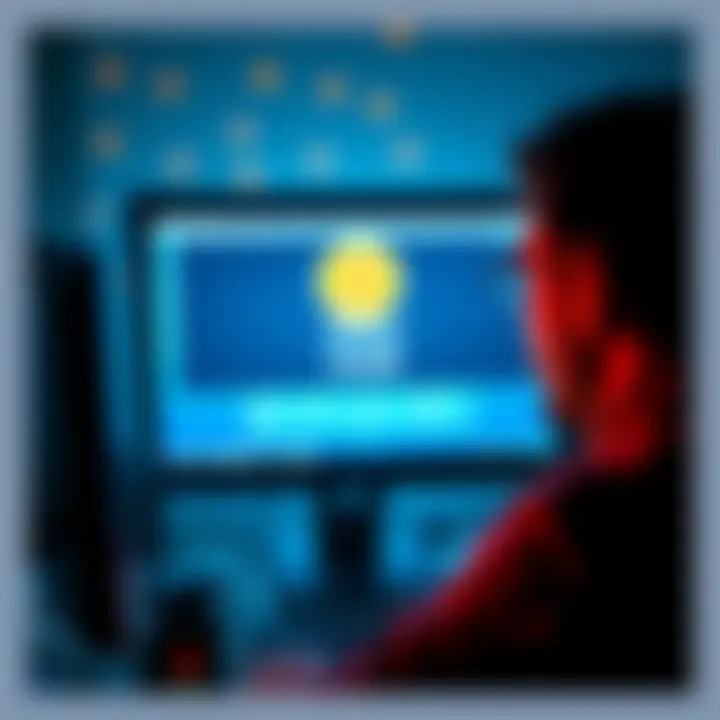 A person looking shocked at a computer screen showing a missing Pi coin balance, symbolizing lost digital assets.