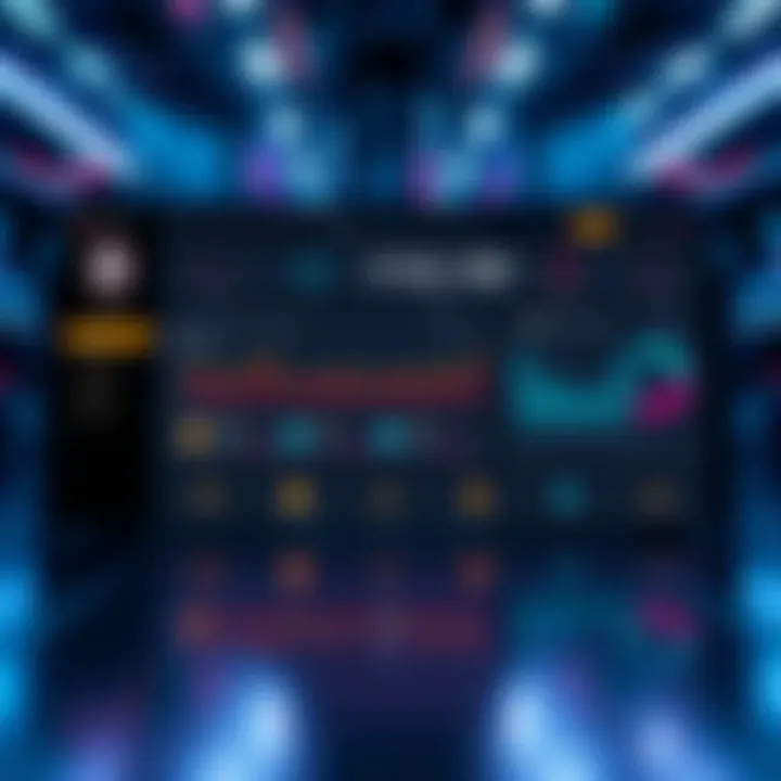 A clean interface displaying the LottoAxe OS dashboard with statistics for Bitcoin mining, including thermal management and share tracking features.