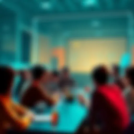 A group of people chatting and exchanging ideas in a virtual forum about Lukecoin.