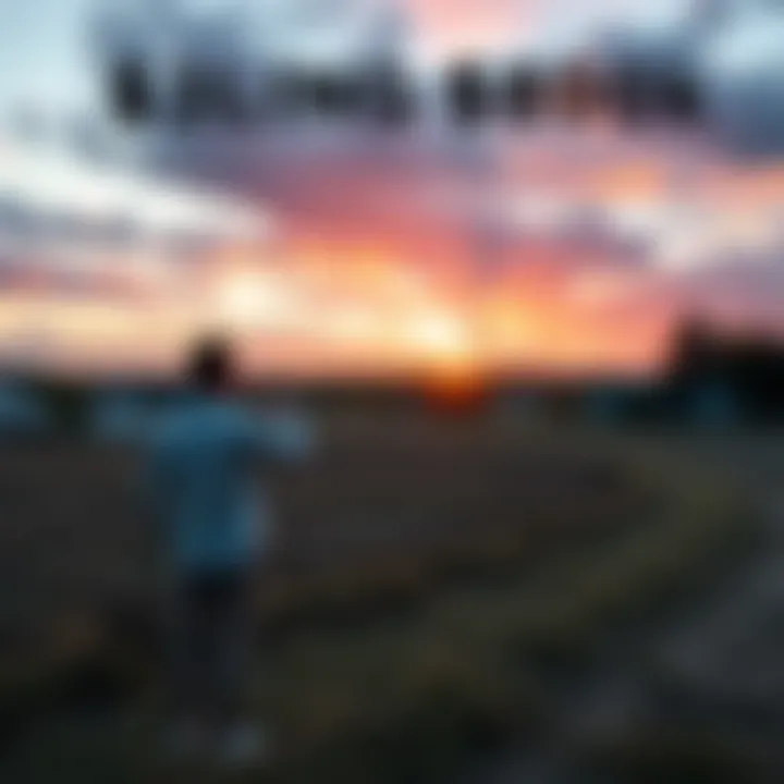 A man examining a plot of land for sale, considering a loan for purchase while investing in cryptocurrency weekly.