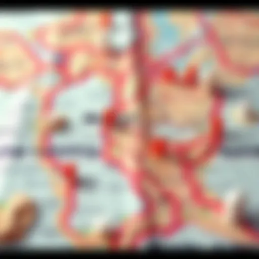 A detailed map showing clearly labeled areas and landmarks for better understanding