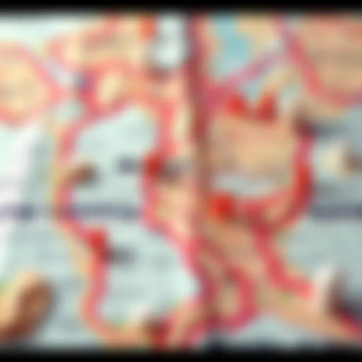 A detailed map showing clearly labeled areas and landmarks for better understanding
