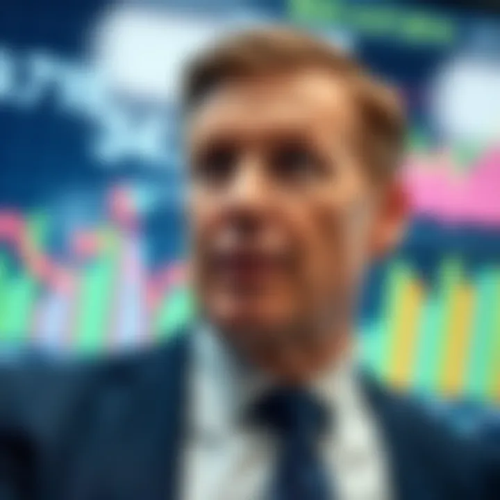 Patrick Boyle discusses market decline causes with charts and graphs in the background