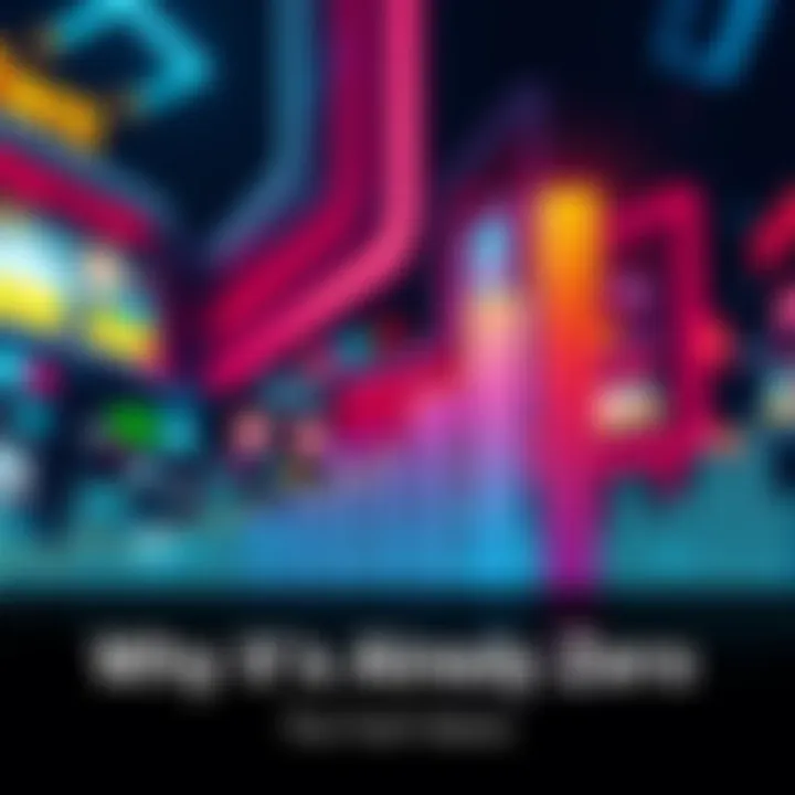 A bar graph showing a downward trend, symbolizing project failures in the market.