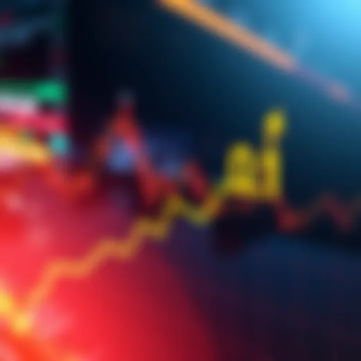 A graph showing a steady increase in market values reaching 0.01, symbolizing positive trends in investment.