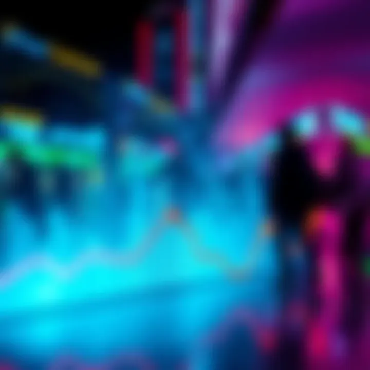 A graph showing stable price around 70k despite global unrest with arrows indicating resilience