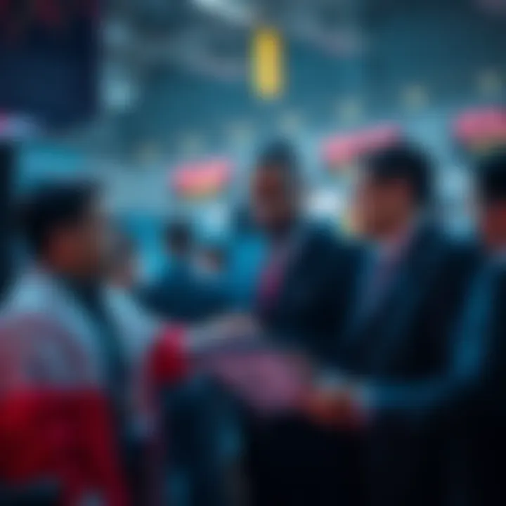 Traders discussing suspicious market activity and potential scam risks