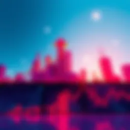 Market Signals Illustration Graphic showing various market indicators with upward and downward trends, representing investment opportunities.