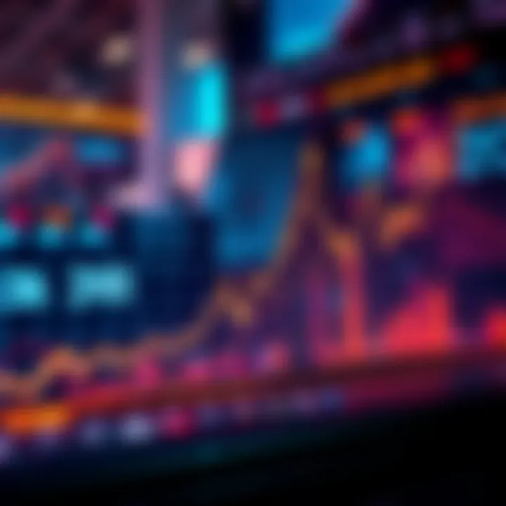 A line graph showing a sharp increase in market activity over time, reflecting recent investor trends.